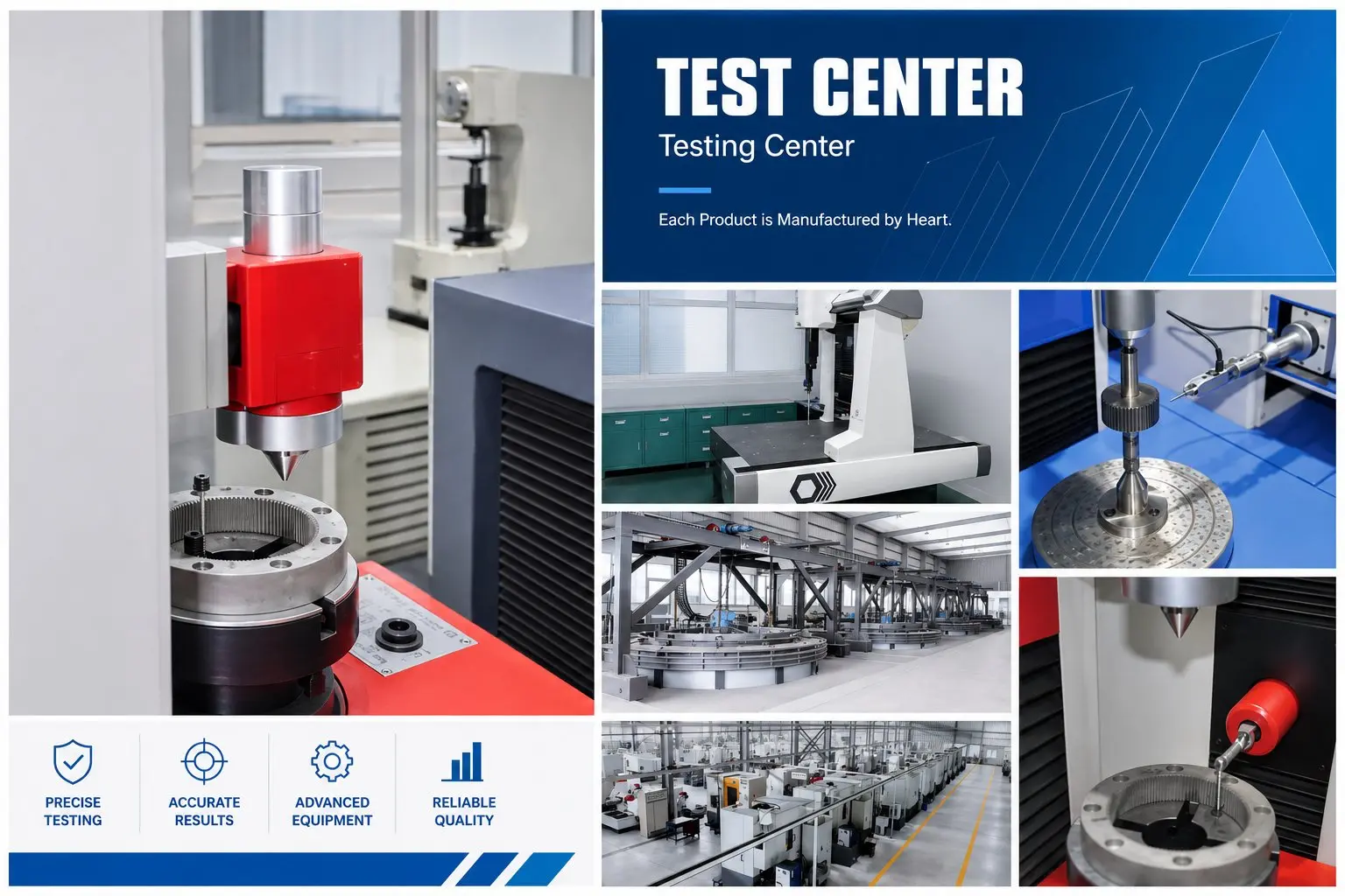 Korea Ever-Power servo gearbox test center — loaded noise and backlash verification